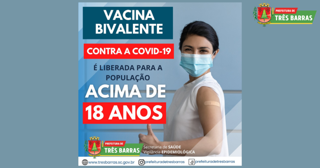 Covid: vacina bivalente é liberada para o público acima de 18 anos